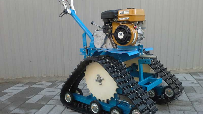 Из чего состоит гусеничный привод?