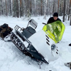 Что делать если перевернул снегоход с двигателем Loncin LC2V80FD или Lifan LF2V80F-A?