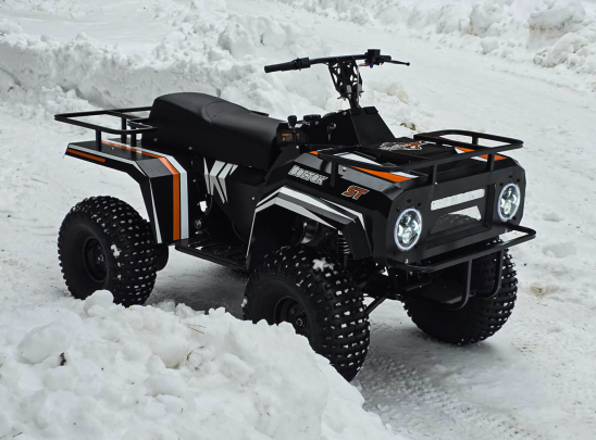 Большой передний и задний багажник