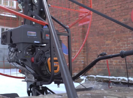 Запуск аэроустановки