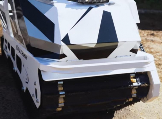 Усиленный отсекатель снега 3 мм