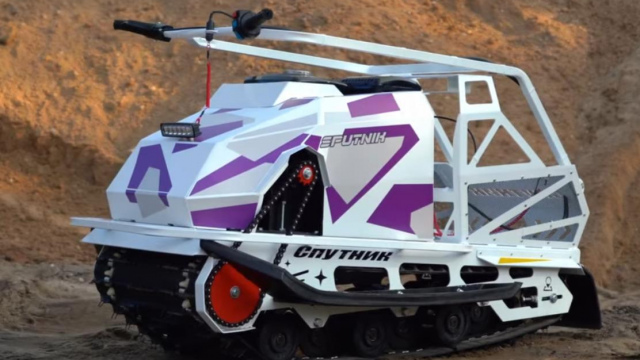 Презентация , обновленный мото - буксировщик СПУТНИК.