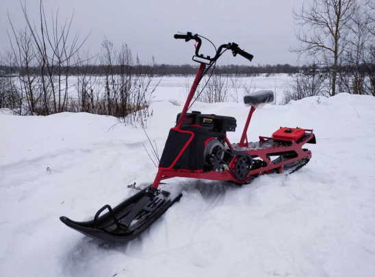 Комплектация обновленного снегоката Макс: