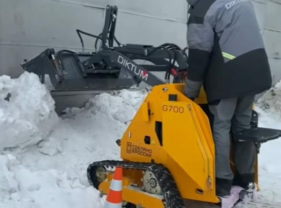 Подъем ковша на 2 метра