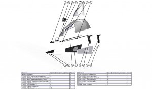 Капот с подкапотным основанием
