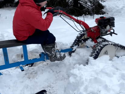 Самодельные гусеничные модули для квадроцикла: превращаем квадроцикл в снегоход
