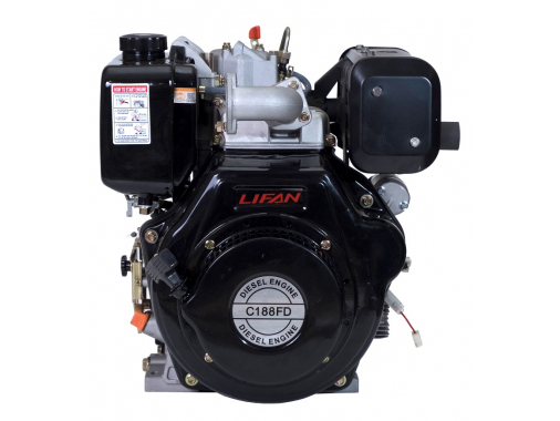 Двигатель Lifan Diesel 188FD D25, 6A