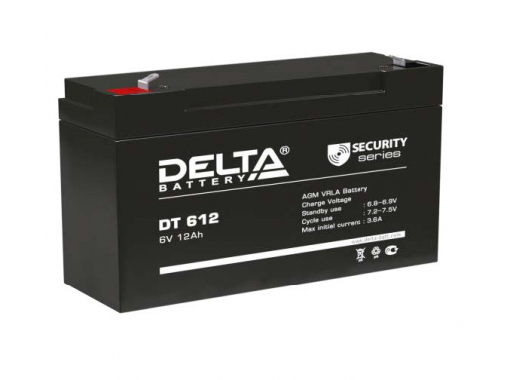 Аккумулятор Delta DT 612