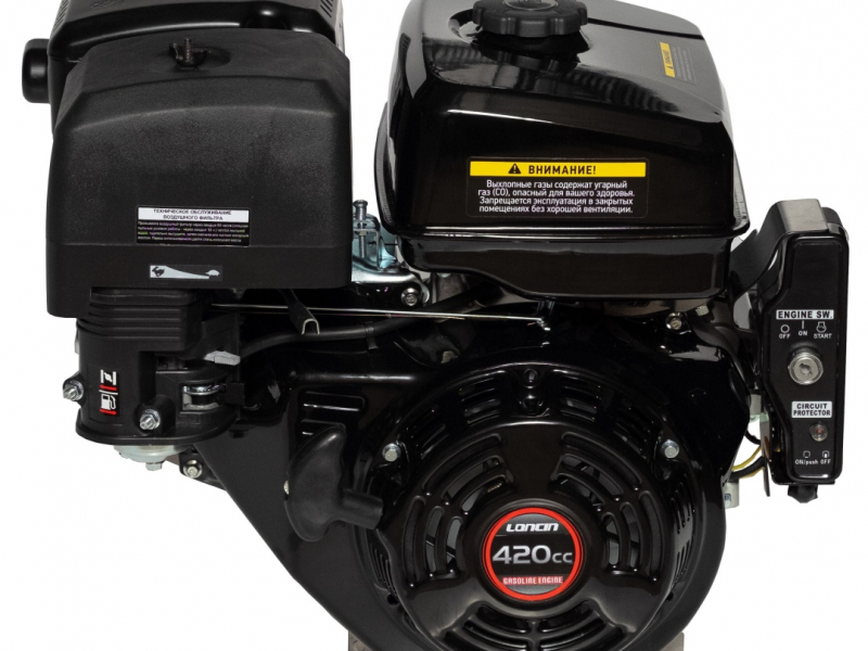 Двигатель Loncin G420FD (A type) D25 5A