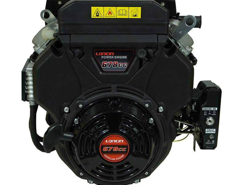 Двигатель Loncin LC2V78FD-2 (H type) D25 20А Ручной\электрозапуск