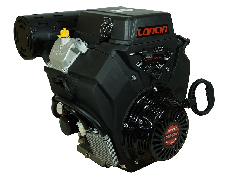 Двигатель Loncin LC2V80FD D25 20А Ручной/электрозапуск