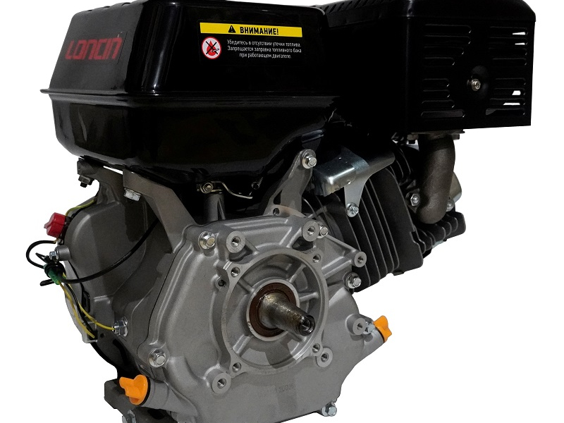 Двигатель Loncin G420F (B type) конусный вал 45,5мм