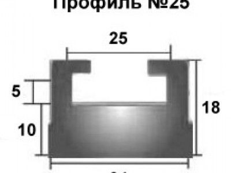 Склиз YAMAHA 25-56.89-3-01-12 (длина 1445мм) графит