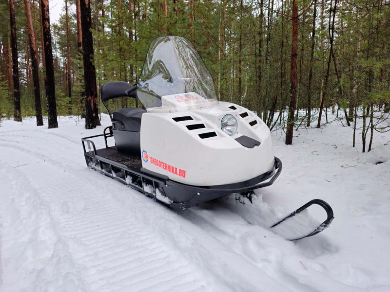 Снегоход 4Т с двигателем Loncin длинный