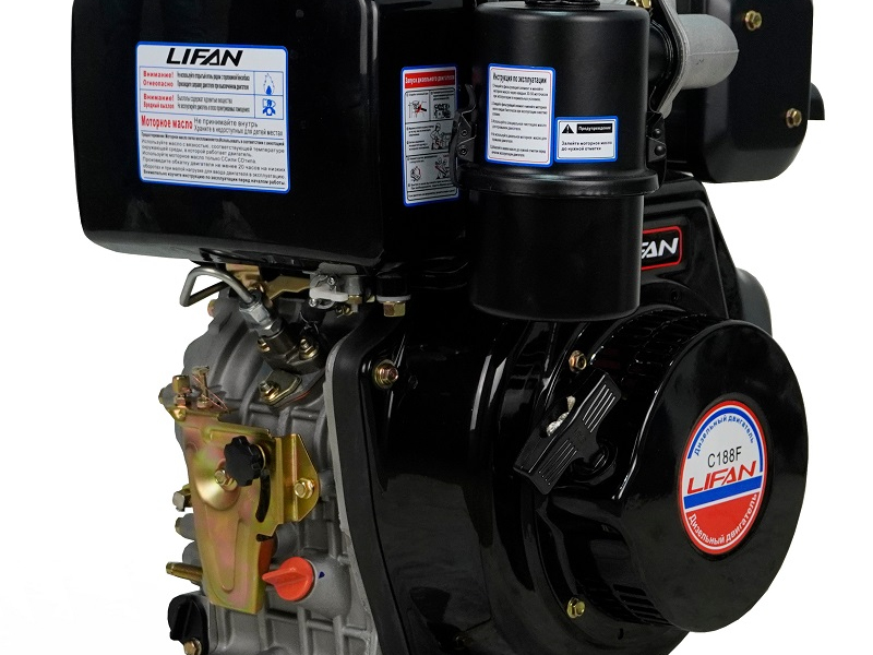 Двигатель Lifan Diesel 188F, вал ?25мм