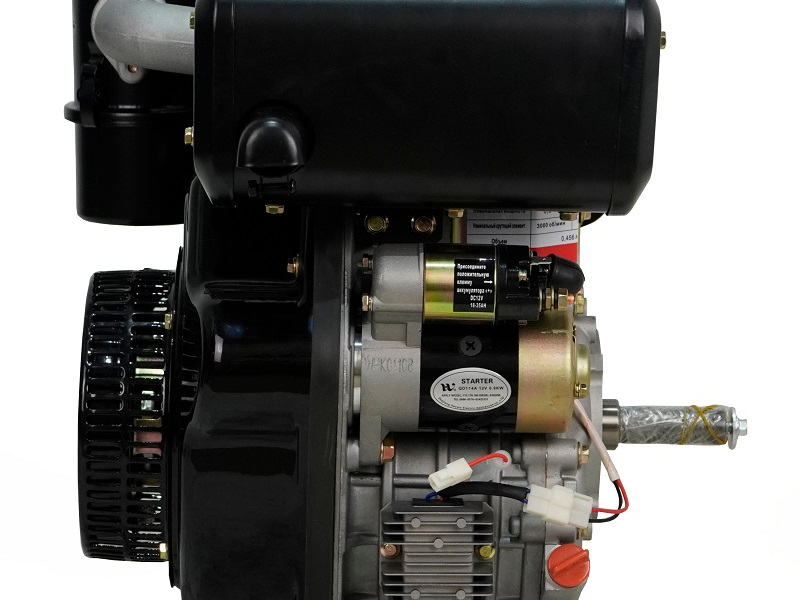 Двигатель Lifan Diesel 188FD, вал ?25мм, катушка 6 Ампер