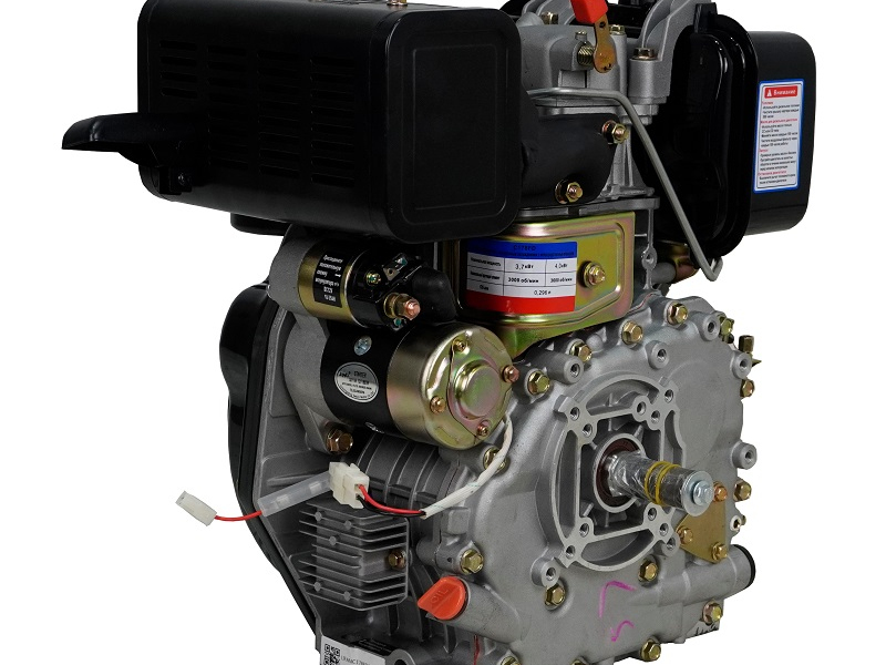 Двигатель Lifan Diesel 178FD, вал ?25мм, катушка 6 Ампер