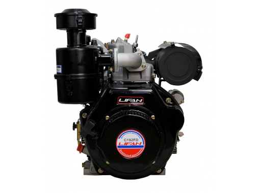 Двигатель Lifan Diesel 192FD, вал ?25мм, катушка 6 Ампер