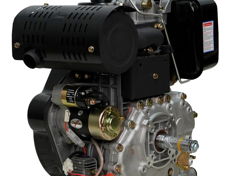 Двигатель Lifan Diesel C195FD-A, вал ?25мм, катушка 6 Ампер