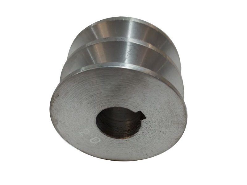 Шкив Крот D20 мм ведущий 2х ручейковый (обработанный)