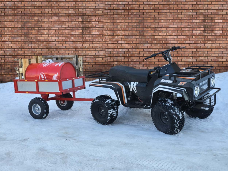 Квадроцикл + прицеп