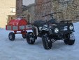 Квадроцикл + прицеп