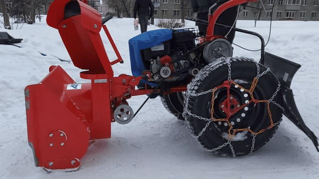 Мотоблок Агат Л6,5 со снегоуборщиком