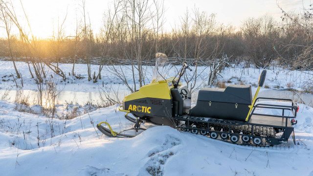 Миниснегоход для рыбалки