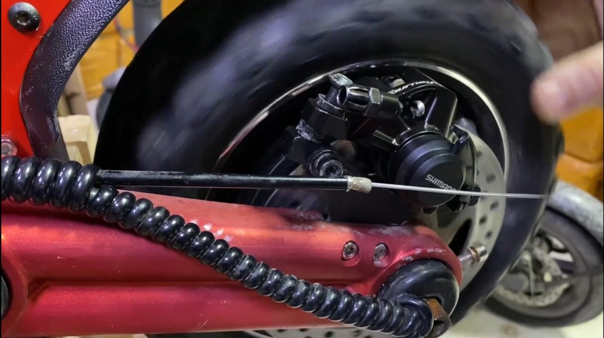 Ремонт тормоза электросамоката