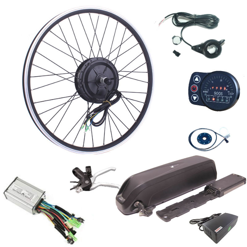 Наборы мото-колес для сборки электровелосипеда с АКБ