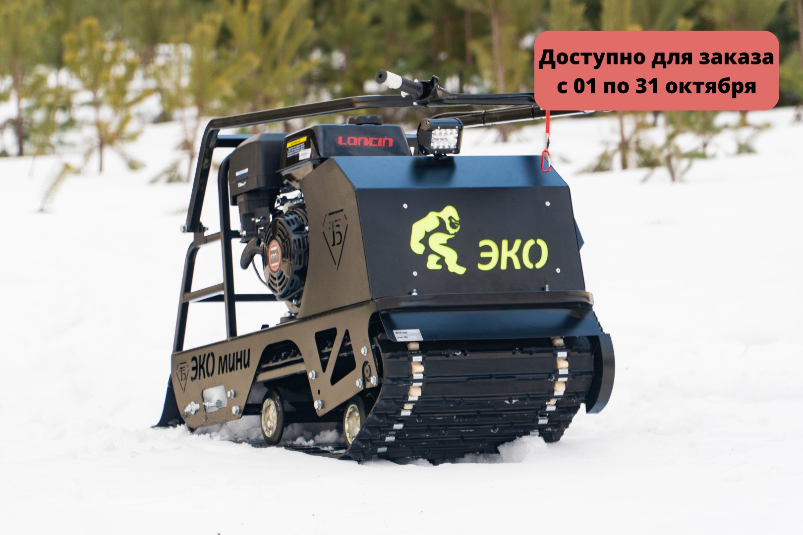 Мотобуксировщик Эко-Мини - купить по цене - 115500 руб | Интернет-магазин  СнегоТехника в Нижнем Новгороде